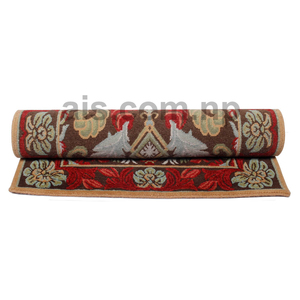 Tapis en laine 100% noué à la main, design tibétain, antidérapant, lavable, adapté aux animaux domestiques, à poils moyens, décoration intérieure, revêtement de sol - Product Image 2