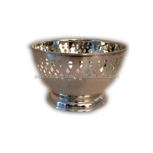 Wedding <b>Table</b> Bowl Manufacturer High Quality Serving Bowl Silver Finishes Bowl for Dining <b>Table</b> Fruits Luxury Design - Product Image 2