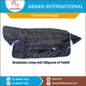 Couverture d'hiver pour cheval en tissu ripstop 1200 deniers, coupe-vent, imperméable, couverture de protection - Product Image 5