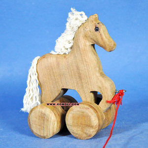 Jouets à tirer en bois au design créatif, conceptions personnalisées faites à la main - Product Image 2