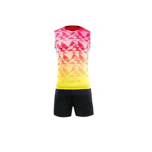 Uniforme de voleibol de sublimación profesional con jersey de voleibol de sublimación de diseño personalizado y conjunto corto - Product Image 3