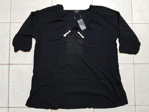 Lote de existencias de prendas de Bangladesh/cancelación de envío, camisas informales de manga larga de Color negro para mujer, existencias de ropa de mujer para uso informal - Product Image 3