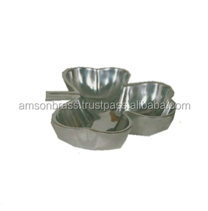 Plateau de service dernier cri plateau de service plat étoile décoratif plat de service de fruits secs plaque de nickel plat de table fini - Product Image 5