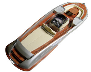RIVA SUNRIVA โมเดลเรือไม้ _ โมเดลหัตถกรรมไม้ - Product Image 1