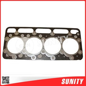 Fabricado en Taiwán Excelente máquina de sellado Repuestos de motor Junta de acero inoxidable para Kubota V1505 - Product Image 4