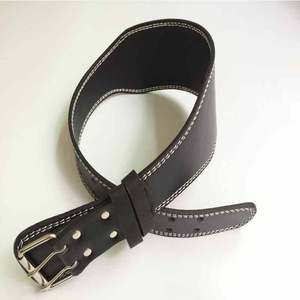 Cinturón de levantamiento de pesas de cuero PU para gimnasio, soporte de espalda ancha para Fitness, etiqueta privada OEM, venta al por mayor - Product Image 3
