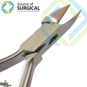 Coupe-ongles à double ressort en acier de haute qualité Outil de soin des ongles de haute qualité pour les doigts et les orteils Pinces à cuticules - Product Image 2