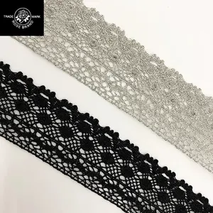 Dentelle métallique brodée écologique - Product Image 1