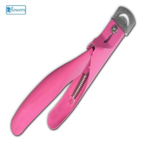 Cortador de puntas de uñas para manicura con logotipo personalizado al por mayor, cortador de uñas acrílico de acero inoxidable con opciones al por mayor - Product Image 1