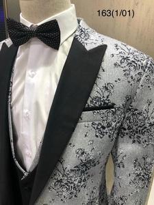 Venta al por mayor de primera clase de lujo de alta calidad de moda turca traje de 3 piezas para hombre - Product Image 6