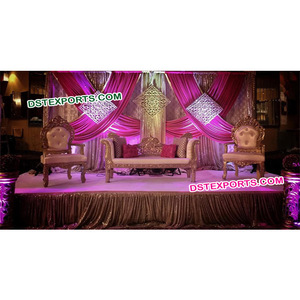 Meubles de scène de mariage musulman asiatique, mobilier de scène de Style moderne, scène royale - Product Image 1