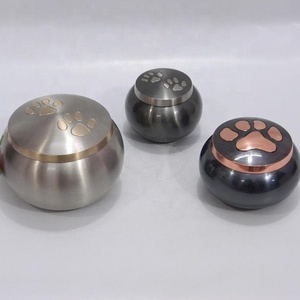 Urna de cremación de latón, conjunto de tres fabricantes, venta directa de fábrica, baja cantidad mínima - Product Image 1