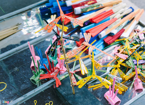 เด็กโลโก้ที่กำหนดเองแมลงปอไม้ไผ่ - Product Image 4