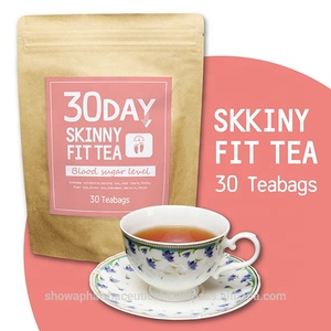 Té adelgazante de hierbas para una silueta esbelta en 30 días, té desintoxicante para bajar de peso, 30 bolsitas de té sin azúcar para adultos - Product Image 2