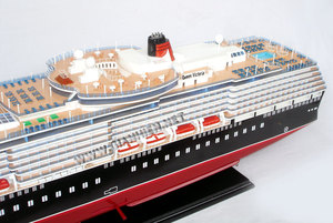 QUUEEN VICTORIAR Modèle de bateau en bois fabriqué à la main Cadeau de nouveauté - Product Image 2