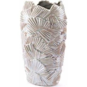 Aluminio Fancy Nuevo diseño Decoración Lujo Gargantas transparentes Material de lujo Florero Decoración para el hogar Balcón Florero de exhibición de flores - Product Image 1