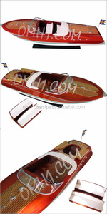 Riva Ariston modelo Barco de madera grande hecho a mano estilo náutico RC soporte de exhibición cedro pintado decoración del hogar regalo al por mayor - Product Image 2