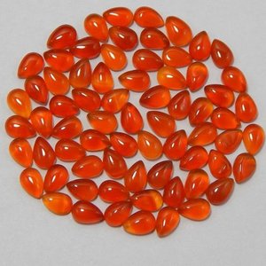 6mm 8mm Natural cornalina piedra pera Flatback cabujón suelto venta al por mayor precio de fábrica comprar en línea DIY venta AAA Alibaba India 2025 - Product Image 1