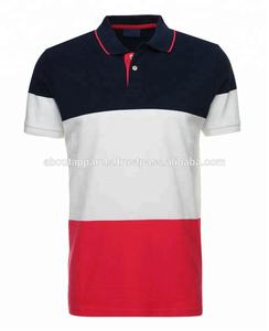 Polos stylés à la mode pour hommes, polo uni respirant bicolore personnalisé pour hommes vente en gros nouveau style de mode - Product Image 4