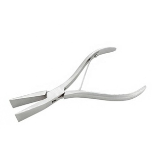 Pince optique spéciale Pince à bec de chaîne avec surface de mâchoire dentelée Acier et matériau en nylon Système de mesure métrique - Product Image 1