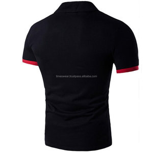 Polo de manga corta entallado para hombre, ropa deportiva de Golf, informal - Product Image 2