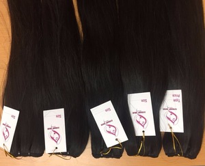 Usine directe 12 pouces vietnamien Remy cheveux trame droite Extension de tissage de cheveux de haute qualité Ivirgohair - Product Image 2