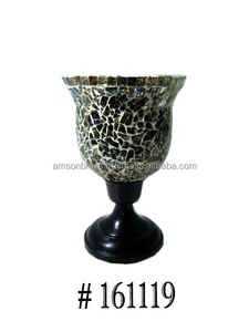 Wedding Decorative Unique <b>Glass</b> <b>Candle</b> <b>Holder</b> - Product Image 4