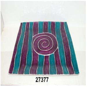 Bols de service en métal argenté de haute qualité, en aluminium, assiettes à fruits - Product Image 1