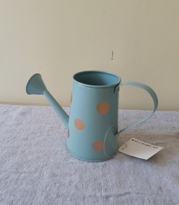 กระป๋องเหล็กพิมพ์ลายสำหรับรดน้ำต้นไม้ในร่มกลางแจ้งมือจับโค้งเครื่องมือสวนสำหรับห้องนั่งเล่นระเบียงโลหะทนทาน - Product Image 1