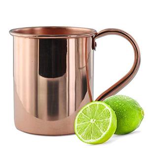 Mule Mugs Copper Mule Mugs Superficie martillada con mango de latón Tazas - Product Image 6