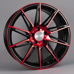 Jantes en alliage S-Brand - Multi-rayons Gunmetal entièrement polies 7,5J~8,0J de largeur, ajustement universel PCD 100mm ET 40mm - Product Image 6