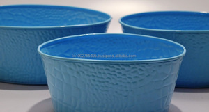 Classic Galvanized Floor Boughpot 3-Piece Large & <b>Small</b> Garden <b>Planter</b> Set Home Decor Nursery Flower Pots - Product Image 5