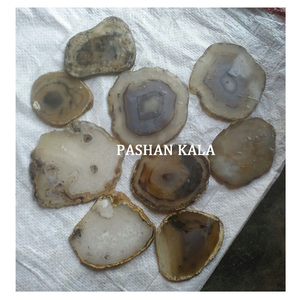 Antique <b>Agate</b> Slice <b>Coaster</b> For Office And Home Table - Product Image 1