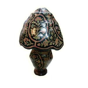 Vase artisanal SUAZ en peau de chameau, motif géométrique ovale, fait main, style folklorique, en verre soufflé - Product Image 2