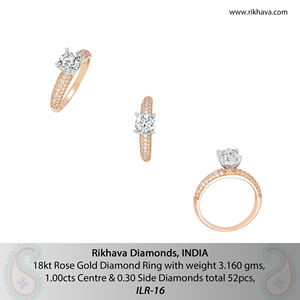 แหวนเพชรธรรมชาติราคาเครื่องประดับหรูหรา - Product Image 6