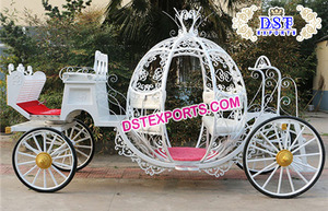Carruaje de caballos de Cenicienta para bodas, último fabricante de carros de Caballos Reales - Product Image 3