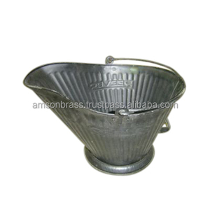 Cubo de ceniza de metal a bajo precio, fabricante de carbón de metal, los accesorios de almacenamiento de carbón de metal sólido más populares - Product Image 5