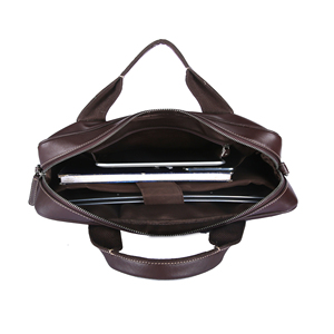 Leo Torresi Unique Design Genuine Napa Leather Laptop bag Messenger Bag Executive Portfolio Bag for Men - Product Image 2