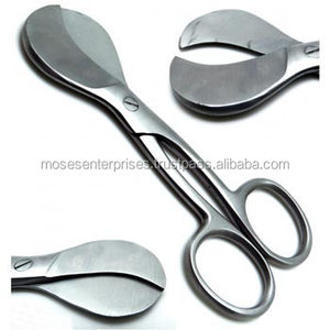 Ciseaux chirurgicaux pour cordon ombilical, utilisation gynécologique, fournitures médicales de haute qualité OEM - Product Image 3