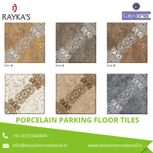 Les carrelages de sol extérieurs en porcelaine de haute qualité carreaux de parking durables design moderne taille 400x400mm fournisseur direct - Product Image 2