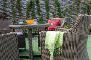 Classy Design Synthetic Resin Rattan Coffee and Dining Set for Outdoor Garden Patio Wicker Furniture - Product Image 3