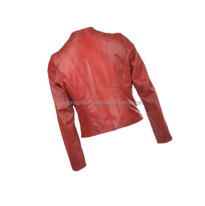 Vestes en fourrure de mouton respirantes d'hiver, taille plus, réversibles, en nylon/coton de haute qualité pour femmes, fabriquées en Inde, designs personnalisés - Product Image 3