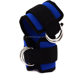 Sangles de cheville réglables en néoprène pour l'entraînement d'haltérophilie en salle de sport-Accessoire essentiel - Product Image 1