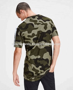 เสื้อยืดลายพรางระบายอากาศสำหรับผู้ชายสำหรับฤดูร้อนผ้าคอตตอน100% เส้นใยไม้ไผ่ - Product Image 4