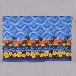 Toalla de playa de tela Bali barata Pareo Sarong - Product Image 2