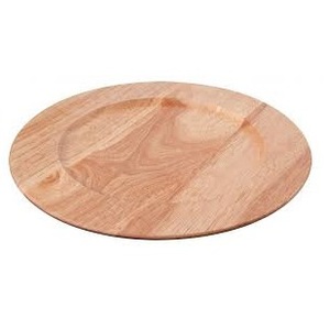 Personnalisé Offre Spéciale Rond Bois Chargeur Plaque de Service Alimentaire Plat à Dîner Par Un Fabricant Indien Fournisseur En Vrac - Product Image 6