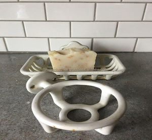 Jabonera de Metal, Jabonera de Pared de Hierro Fundido, Desechable y Sostenible, Accesorio Decorativo de Metal Elegante - Product Image 3