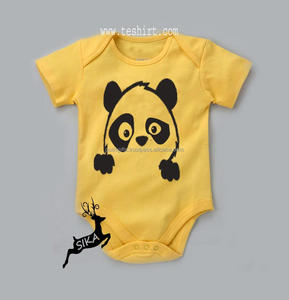 Ropa de bebé recién nacido unisex barata al por mayor mameluco de color teñido Pantone 3T hecho bambú Ali Express venta en línea nuevo diseño - Product Image 4