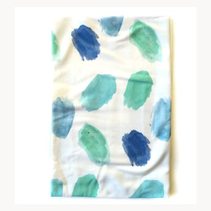 Couverture en mousseline pour bébé nouveau-né |   Couverture d'emmaillotage en coton doux et respirant pour bébé, ensemble de literie de nurserie avec logo personnalisé - Product Image 1