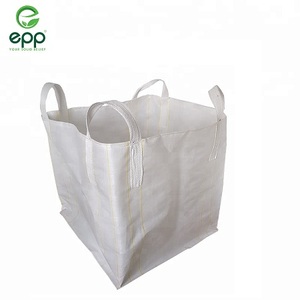 Venta caliente personalizado al por mayor Jumbo Super Sack cemento bolsa a granel 0,5 toneladas-2 toneladas PP tejido Fibc relación de seguridad 5:1 - Product Image 6